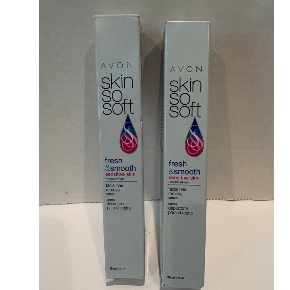 Avon Skin So Soft Fresh & Smooth Body Hair Removal Cream 30 ml lot of 2
